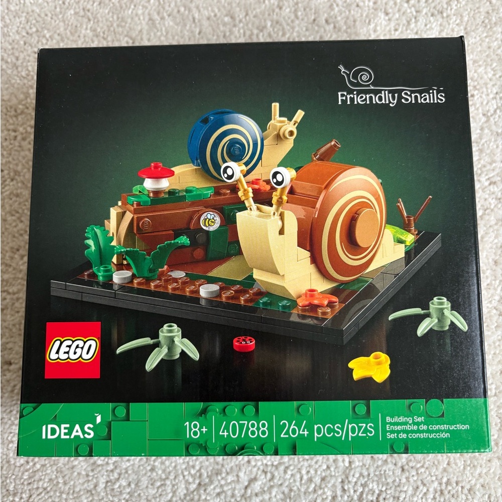 Lego Ideas Friendly Snails Building Set